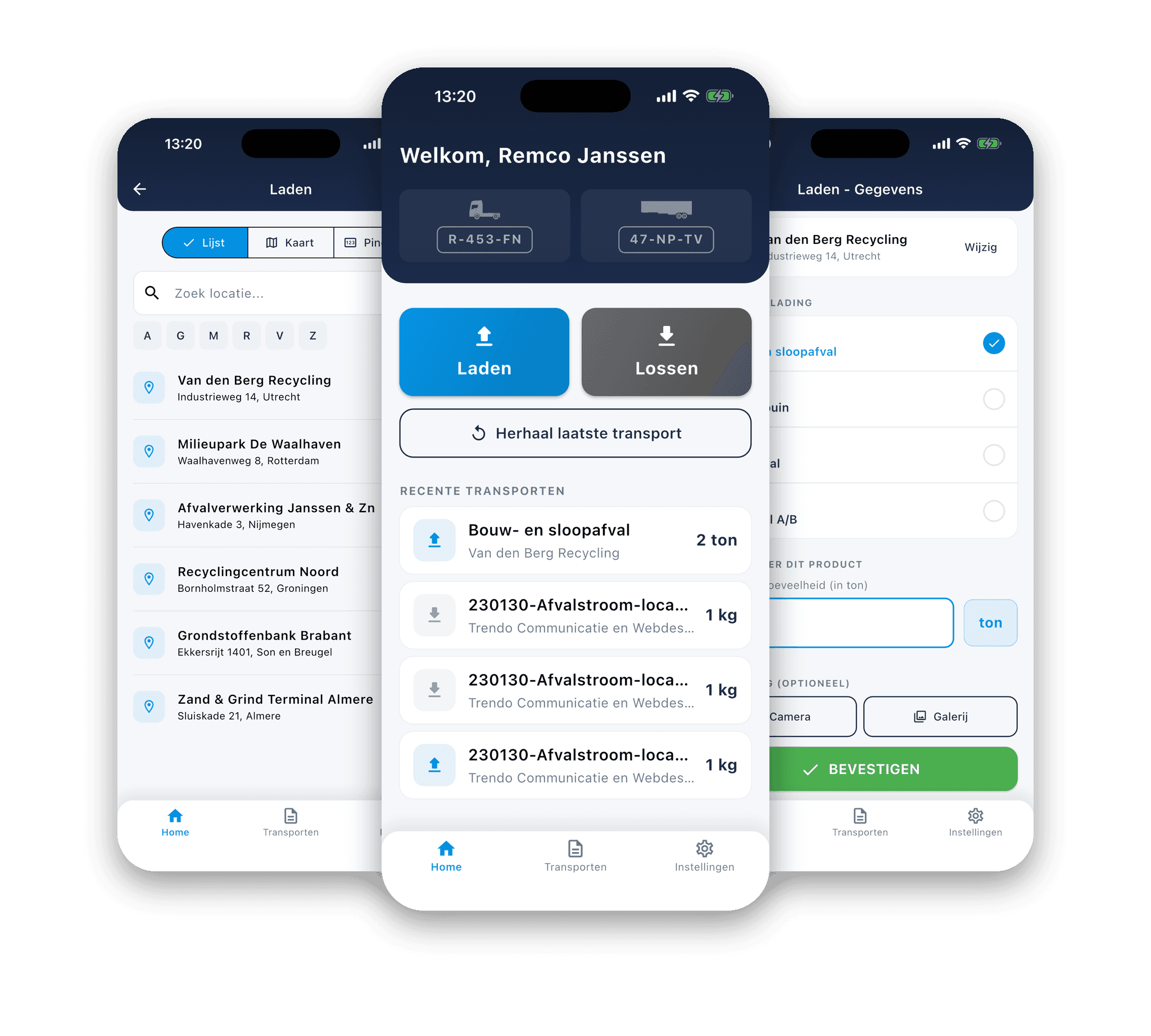 DataRoute · Transportdocumenten App